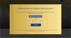 Desktop Screenshot of kaltenhausen.at